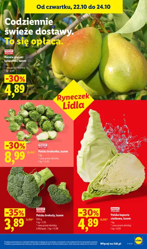 Lidl - gazetka promocyjna Oferta od czwartku od czwartku 22.10 do soboty 24.10 - strona 47