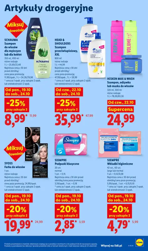 Lidl - gazetka promocyjna Oferta od czwartku od czwartku 22.10 do soboty 24.10 - strona 97