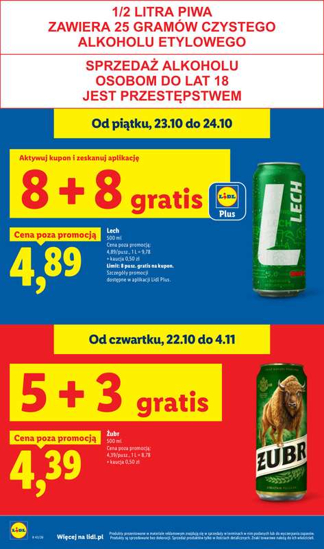 Lidl - gazetka promocyjna Oferta od czwartku od czwartku 22.10 do soboty 24.10 - strona 32