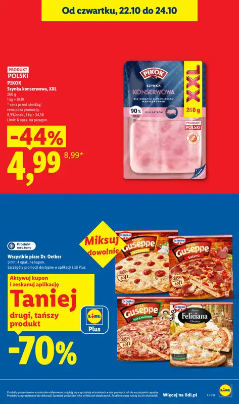 Lidl - gazetka promocyjna Oferta od czwartku od czwartku 22.10 do soboty 24.10 - strona 9
