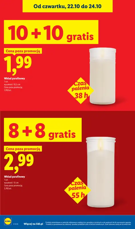 Lidl - gazetka promocyjna Oferta od czwartku od czwartku 22.10 do soboty 24.10 - strona 26