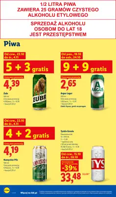 Lidl - gazetka promocyjna Oferta od czwartku od czwartku 22.10 do soboty 24.10 - strona 88