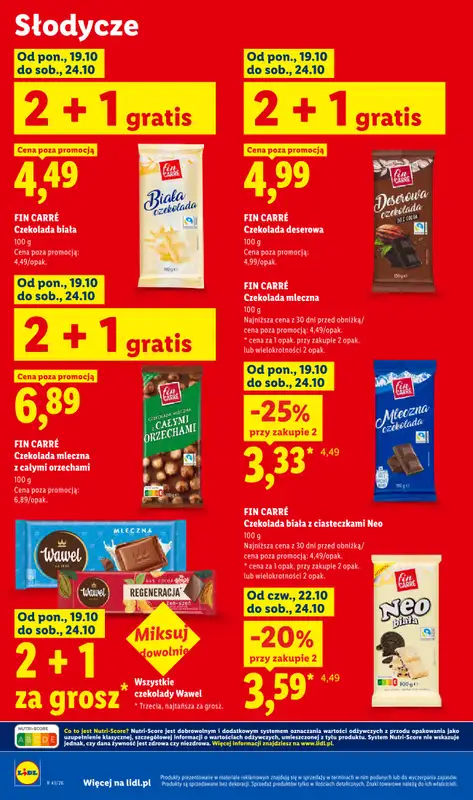 Lidl - gazetka promocyjna Oferta od czwartku od czwartku 22.10 do soboty 24.10 - strona 72