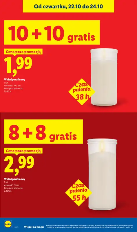 Lidl - gazetka promocyjna Oferta od czwartku od czwartku 22.10 do soboty 24.10 - strona 26