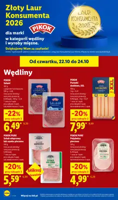 Lidl - gazetka promocyjna Oferta od czwartku od czwartku 22.10 do soboty 24.10 - strona 60