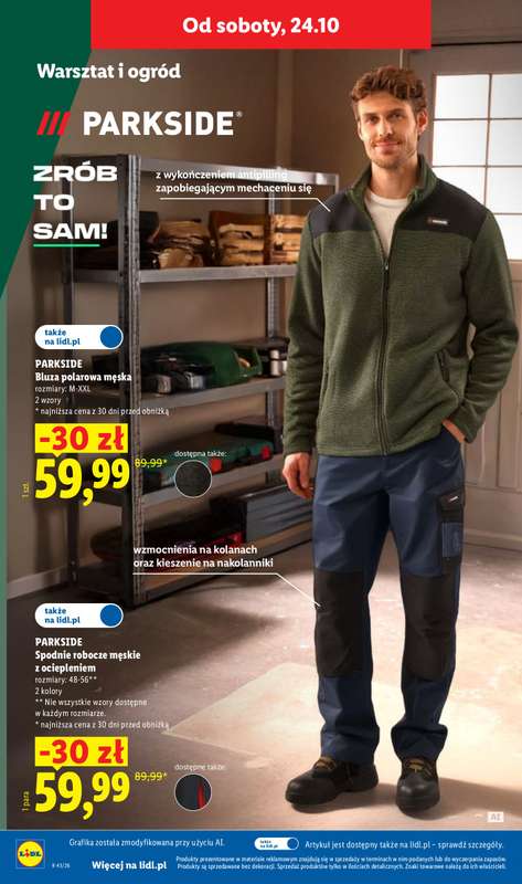 Lidl - gazetka promocyjna Oferta od czwartku od czwartku 22.10 do soboty 24.10 - strona 42