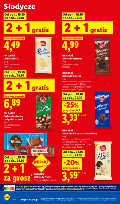 Lidl - gazetka promocyjna Oferta od czwartku od czwartku 22.10 do soboty 24.10 - strona 72