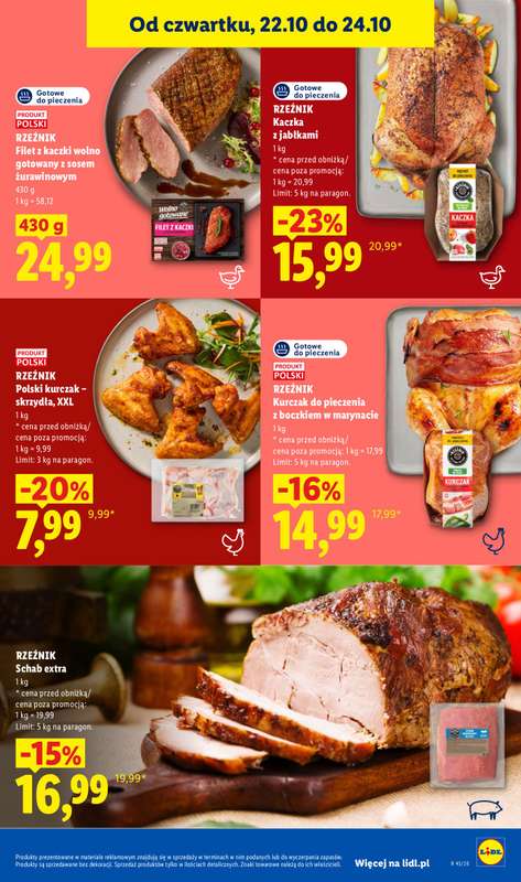 Lidl - gazetka promocyjna Oferta od czwartku od czwartku 22.10 do soboty 24.10 - strona 57
