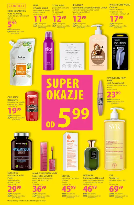 Hebe - gazetka promocyjna Gazetka od środy 21.10 do środy 04.11 - strona 19