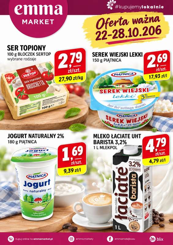 emma MARKET - gazetka promocyjna Promocje od czwartku 22.10 do środy 28.10 - strona 2