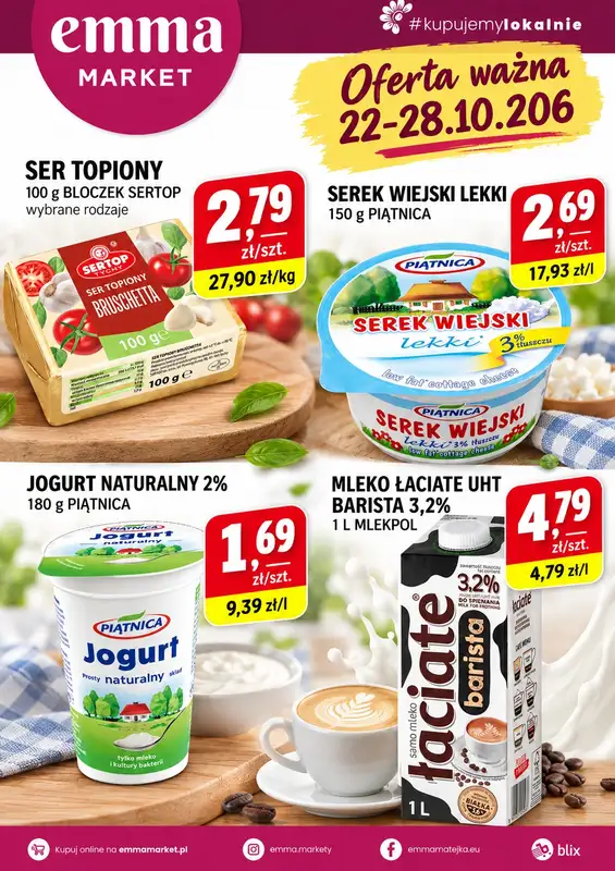 emma MARKET - gazetka promocyjna Promocje od czwartku 22.10 do środy 28.10 - strona 2