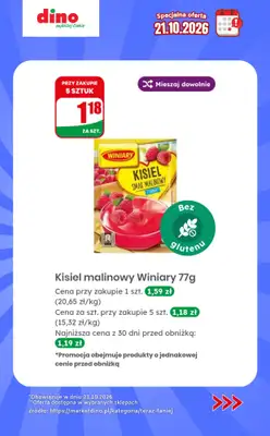 Dino - gazetka promocyjna Specjalna oferta na 21.10.2026 - promocje spoza gazetki od środy 21.10 do środy 21.10 - strona 6