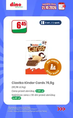Dino - gazetka promocyjna Specjalna oferta na 21.10.2026 - promocje spoza gazetki od środy 21.10 do środy 21.10 - strona 5