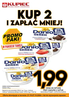 Kupiec - gazetka promocyjna Promopaki od środy 21.10 do wtorku 27.10 - strona 4