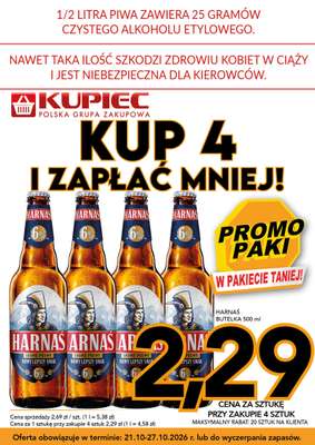 Kupiec - gazetka promocyjna Promopaki od środy 21.10 do wtorku 27.10 - strona 5