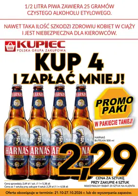 Kupiec - gazetka promocyjna Promopaki od środy 21.10 do wtorku 27.10 - strona 5
