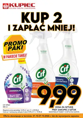 Kupiec - gazetka promocyjna Promopaki od środy 21.10 do wtorku 27.10 - strona 3