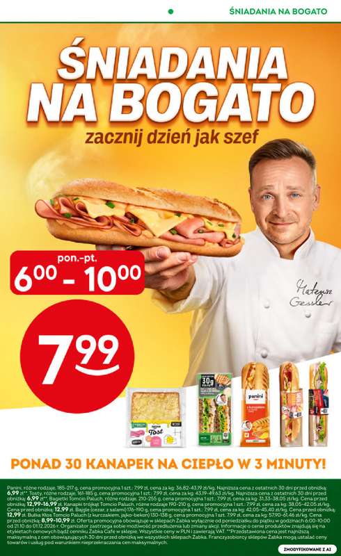 Żabka - gazetka promocyjna Gazetka od środy 21.10 do wtorku 03.11 - strona 10