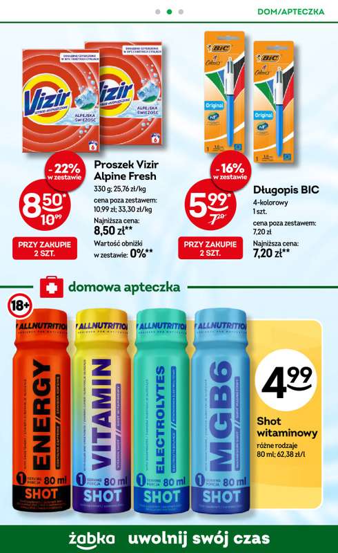 Żabka - gazetka promocyjna Gazetka od środy 21.10 do wtorku 03.11 - strona 69