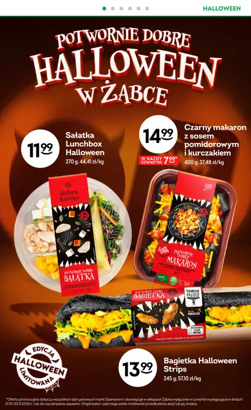Żabka - gazetka promocyjna Gazetka od środy 21.10 do wtorku 03.11 - strona 4