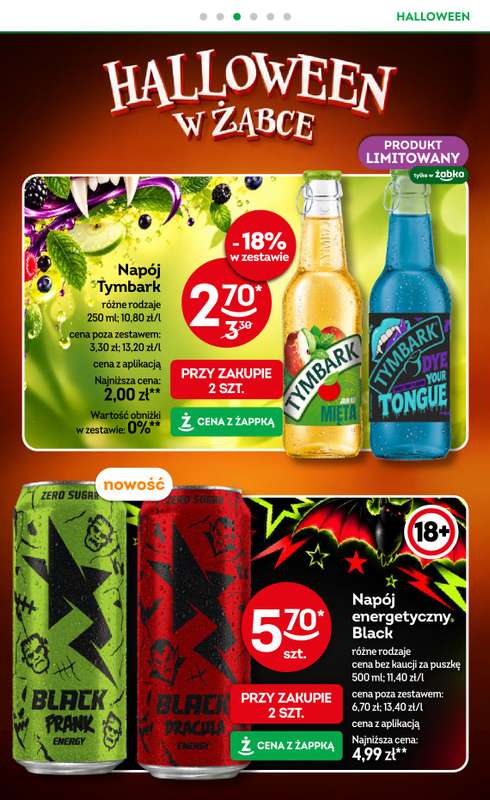 Żabka - gazetka promocyjna Gazetka od środy 21.10 do wtorku 03.11 - strona 6