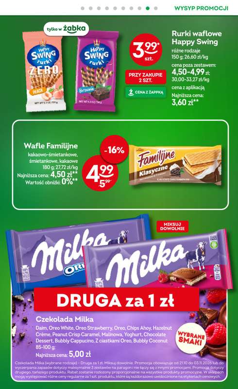 Żabka - gazetka promocyjna Gazetka od środy 21.10 do wtorku 03.11 - strona 28