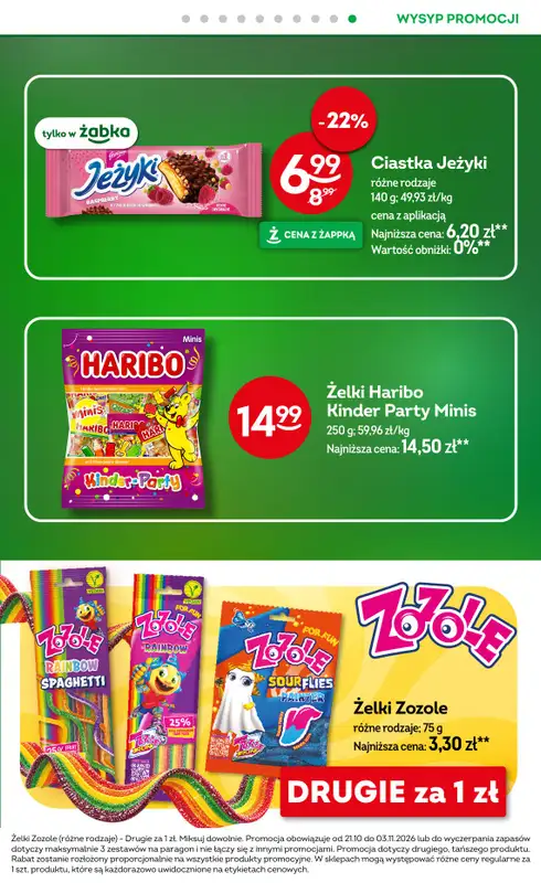 Żabka - gazetka promocyjna Gazetka od środy 21.10 do wtorku 03.11 - strona 29