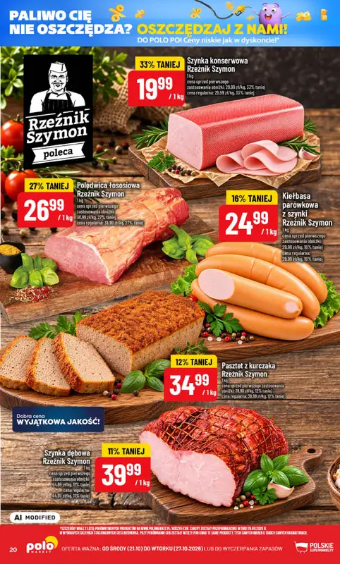 POLOmarket - gazetka promocyjna Gazetka od środy 21.10 do wtorku 27.10 - strona 20
