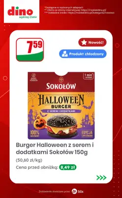Dino - gazetka promocyjna Nowości w Dino! od środy 21.10 