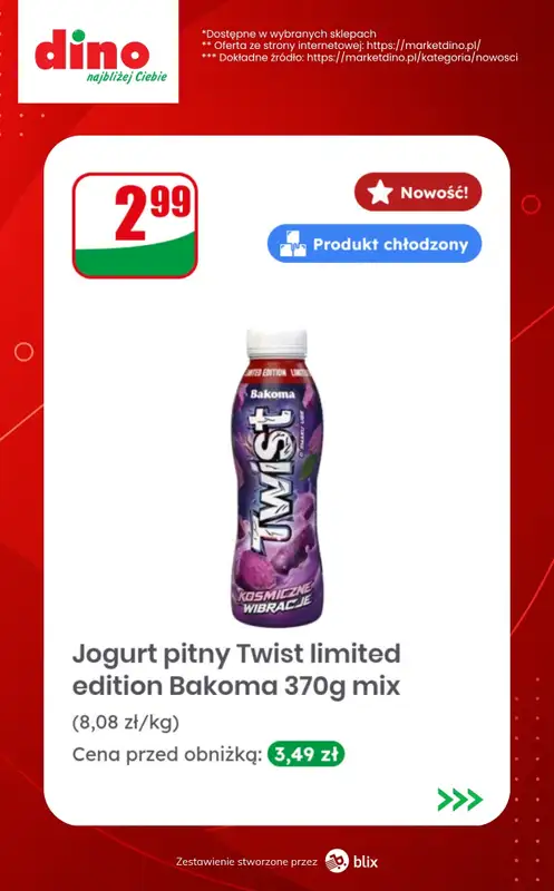 Dino - gazetka promocyjna Nowości w Dino! od środy 21.10  - strona 5
