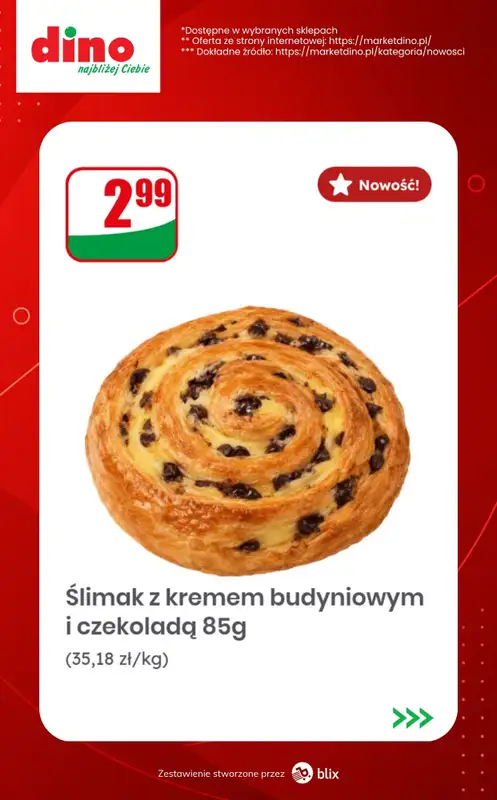 Dino - gazetka promocyjna Nowości w Dino! od środy 21.10  - strona 9