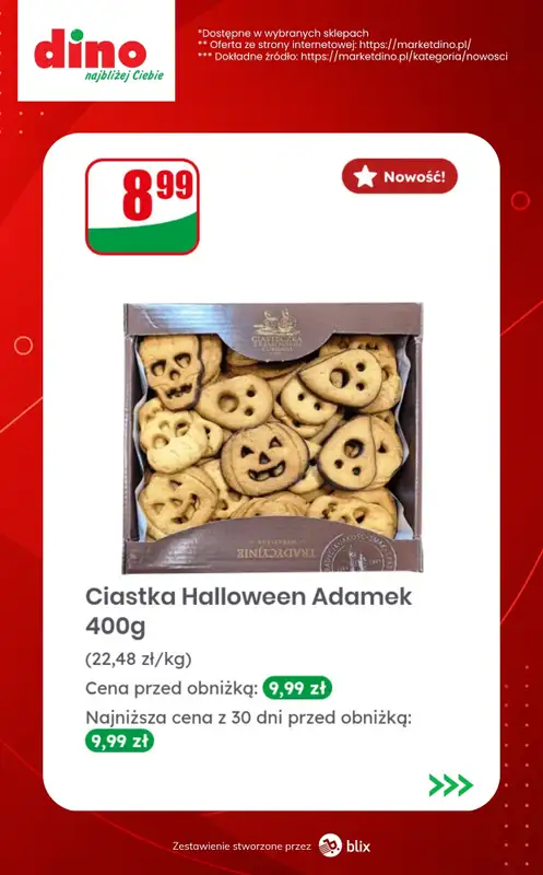 Dino - gazetka promocyjna Nowości w Dino! od środy 21.10  - strona 6