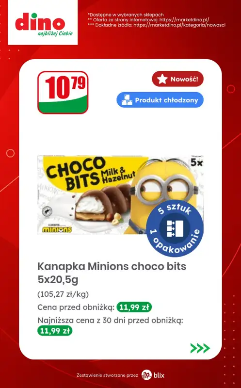 Dino - gazetka promocyjna Nowości w Dino! od środy 21.10  - strona 4