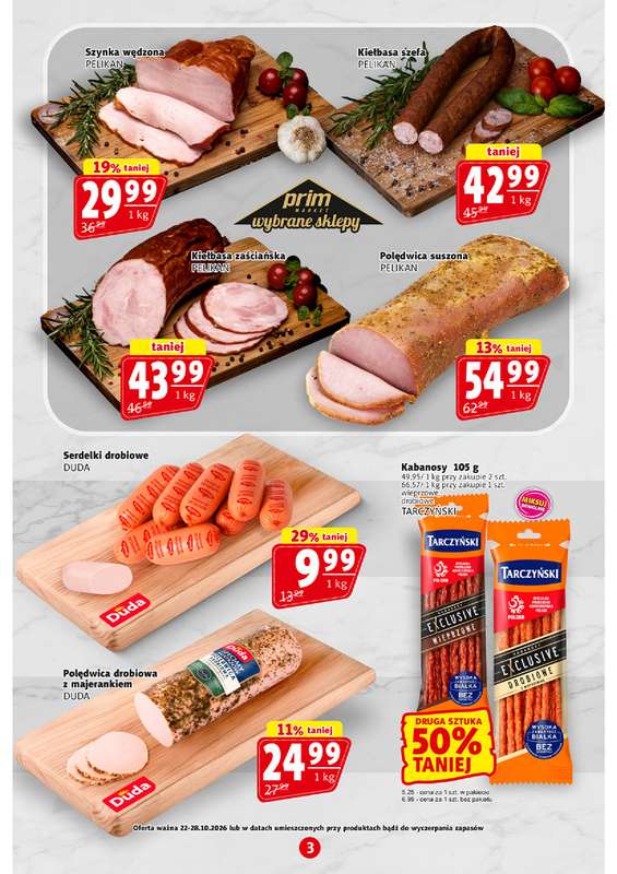 Prim Market - gazetka promocyjna Gazetka od czwartku 22.10 do środy 28.10 - strona 3