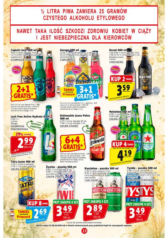 Prim Market - gazetka promocyjna Gazetka od czwartku 22.10 do środy 28.10 - strona 13