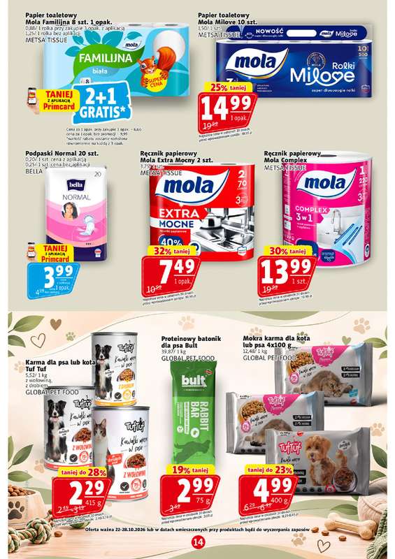 Prim Market - gazetka promocyjna Gazetka od czwartku 22.10 do środy 28.10 - strona 14