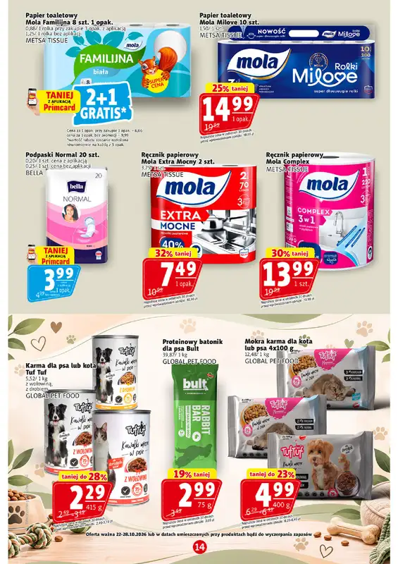 Prim Market - gazetka promocyjna Gazetka od czwartku 22.10 do środy 28.10 - strona 14
