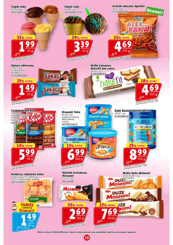 Prim Market - gazetka promocyjna Gazetka od czwartku 22.10 do środy 28.10 - strona 10