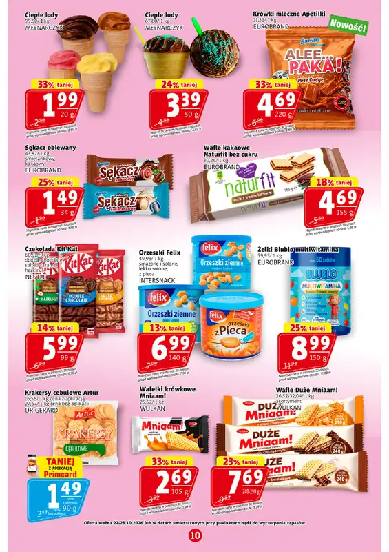 Prim Market - gazetka promocyjna Gazetka od czwartku 22.10 do środy 28.10 - strona 10
