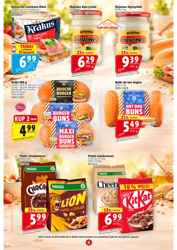 Prim Market - gazetka promocyjna Gazetka od czwartku 22.10 do środy 28.10 - strona 8