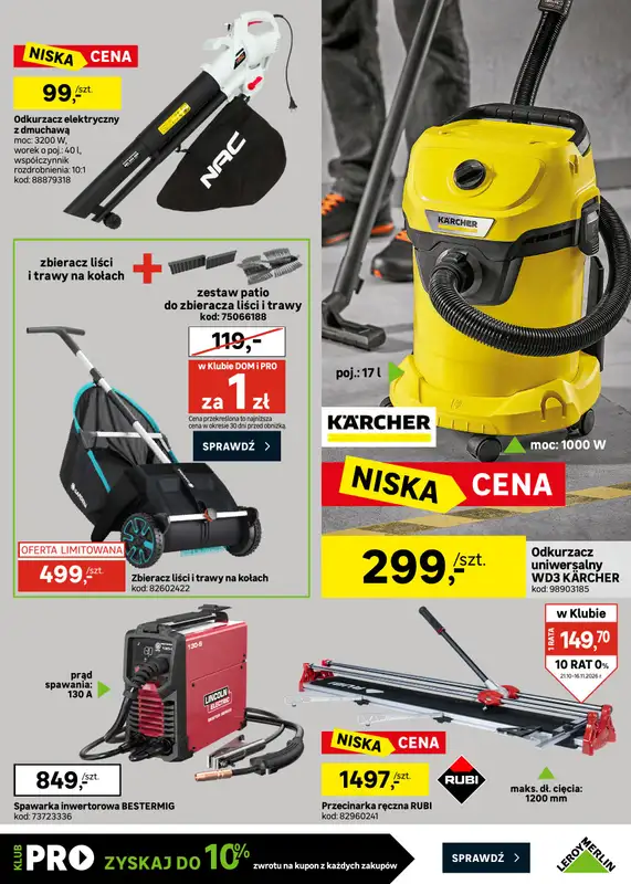 Leroy Merlin - gazetka promocyjna Gazetka Czas na remont od środy 21.10 do poniedziałku 16.11 - strona 25