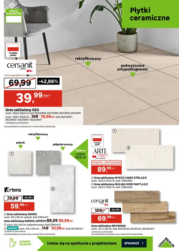 Leroy Merlin - gazetka promocyjna Gazetka Czas na remont od środy 21.10 do poniedziałku 16.11 - strona 5