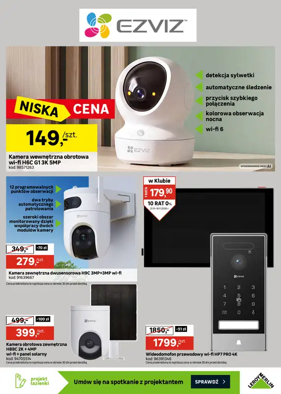 Leroy Merlin - gazetka promocyjna Gazetka Czas na remont od środy 21.10 do poniedziałku 16.11 - strona 29