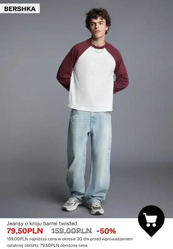 Bershka - gazetka promocyjna PROMOCJE: jeansy męskie od czwartku 22.10  - strona 5