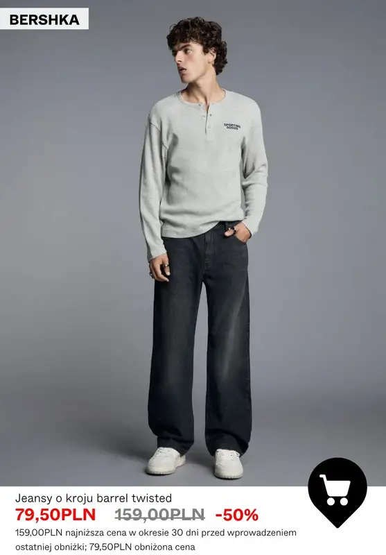 Bershka - gazetka promocyjna PROMOCJE: jeansy męskie od czwartku 22.10  - strona 4
