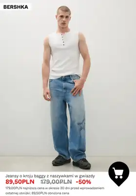 Bershka - gazetka promocyjna PROMOCJE: jeansy męskie od czwartku 22.10  - strona 9