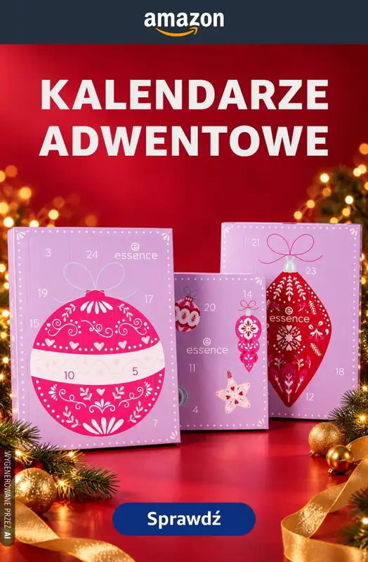 Amazon - gazetka promocyjna Kalendarze adwentowe od czwartku 22.10 