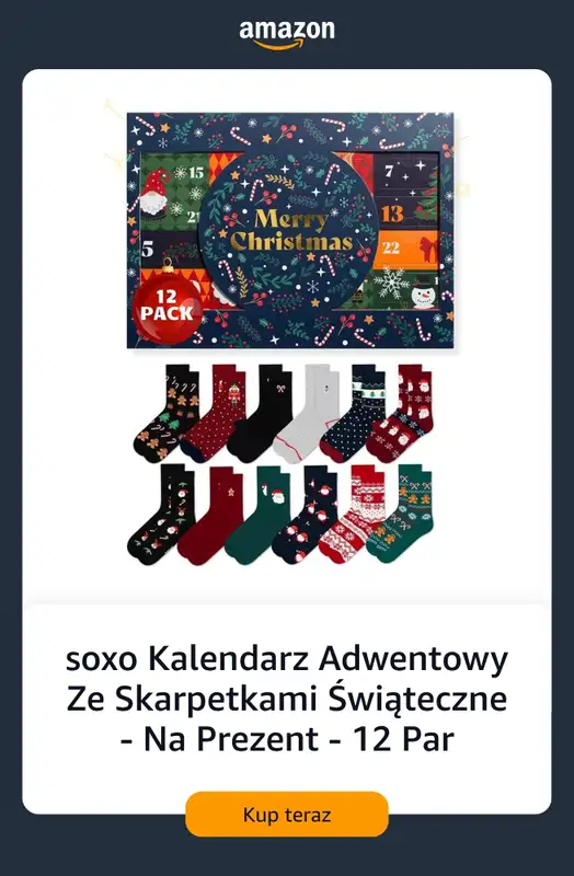 Amazon - gazetka promocyjna Kalendarze adwentowe od czwartku 22.10  - strona 10