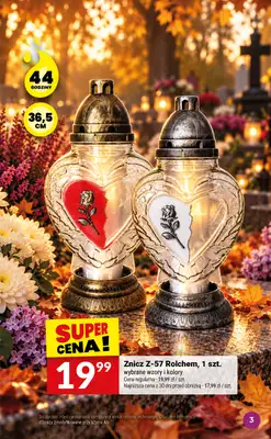 Twój Market - gazetka promocyjna Czas Pamięci Znicze od środy 21.10 do wtorku 27.10 - strona 3