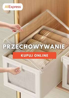 AliExpress - gazetka promocyjna PRZECHOWYWANIE od środy 21.10 